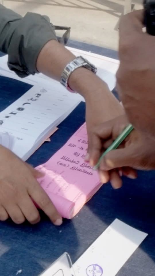 ভোট কীভাবে দিতে হয়?